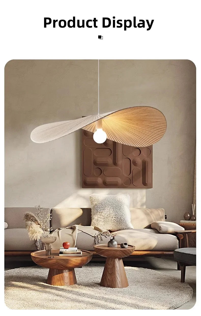 Nordisk Bølgeformet Taklampe – Moderne Minimalistisk Design