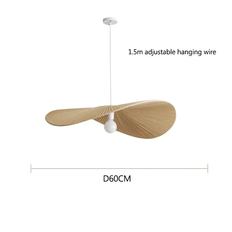 Nordisk Bølgeformet Taklampe – Moderne Minimalistisk Design