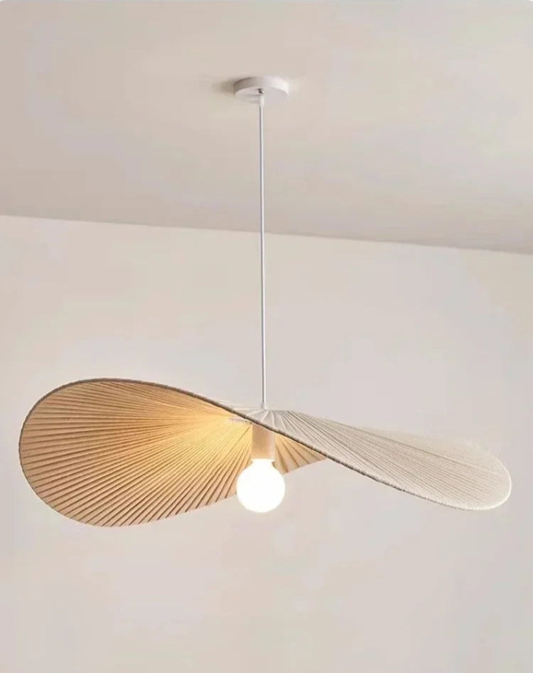 Nordisk Bølgeformet Taklampe – Moderne Minimalistisk Design