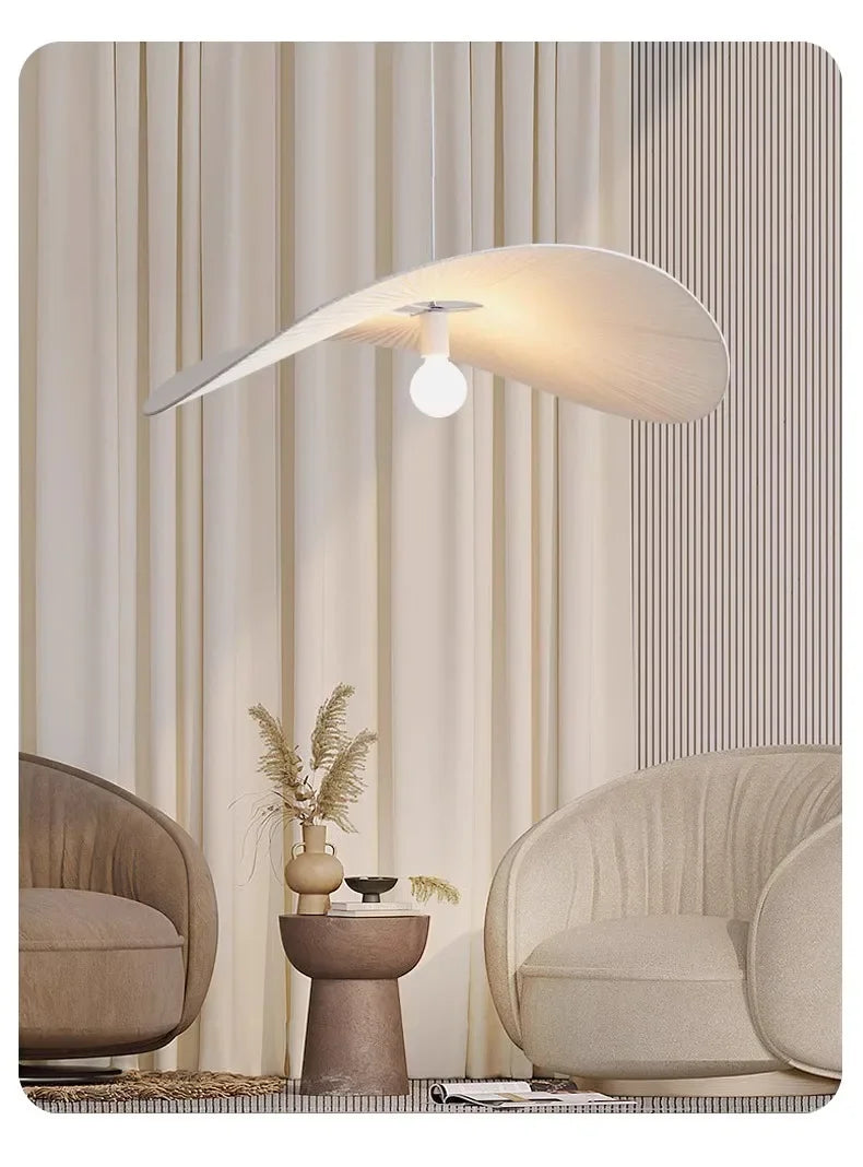 Nordisk Bølgeformet Taklampe – Moderne Minimalistisk Design