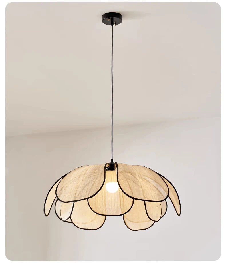 Lotus Blossom Taklampe – Håndlaget Art Deco Eleganse
