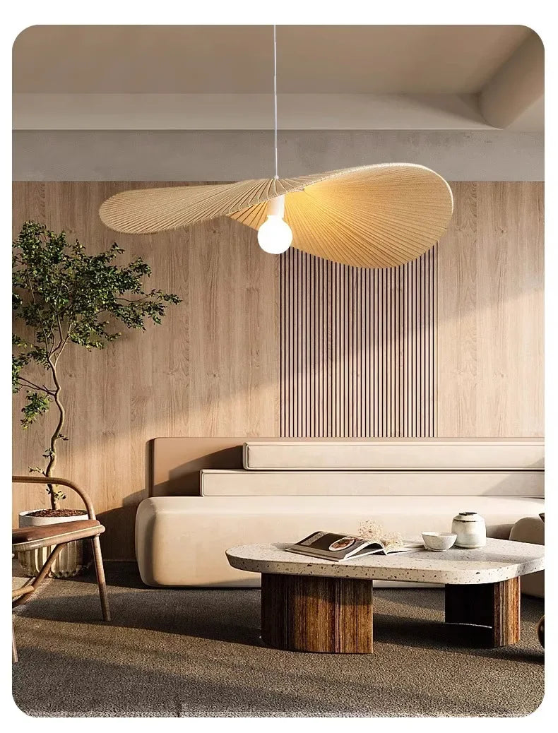 Nordisk Bølgeformet Taklampe – Moderne Minimalistisk Design