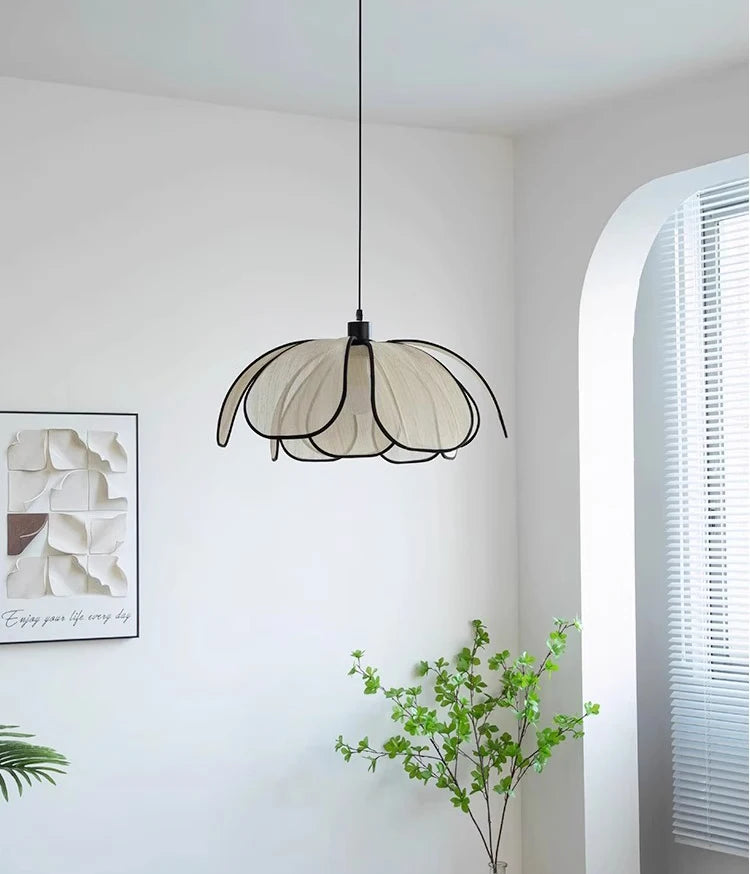 Lotus Blossom Taklampe – Håndlaget Art Deco Eleganse