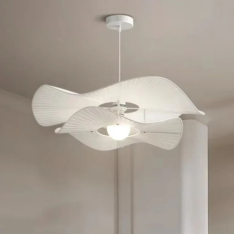 Elegant Stofftaklampe i Moderne Design