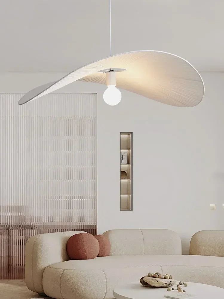 Nordisk Bølgeformet Taklampe – Moderne Minimalistisk Design